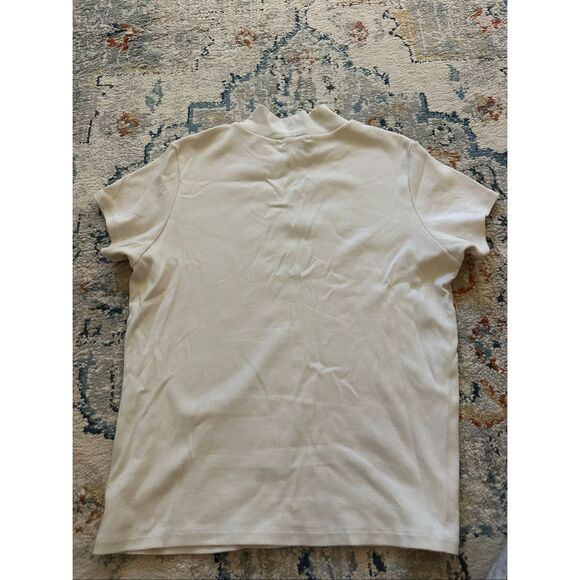 Agolde Women's Ribbed Mock Neck Tee - Picture 6 of 6